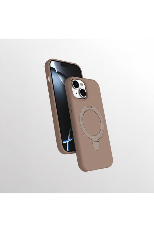 iPhone 13 Case with Magnetic Charging and Ring Stand - Samara Cover