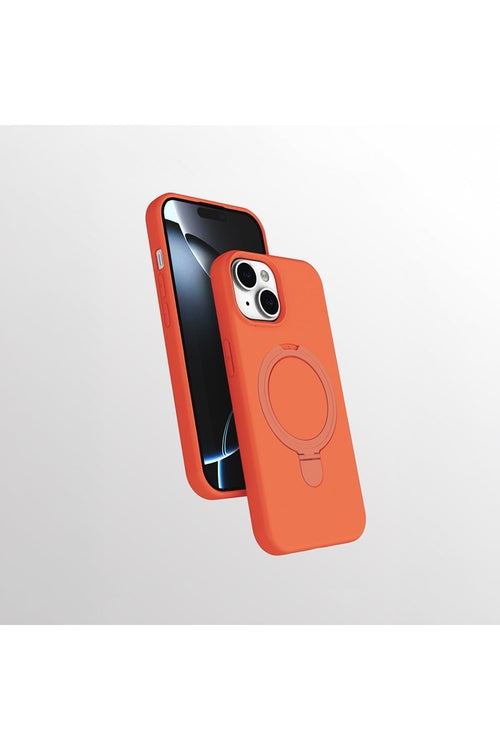 iPhone 13 Case with Magnetic Charging and Ring Stand - Samara Cover